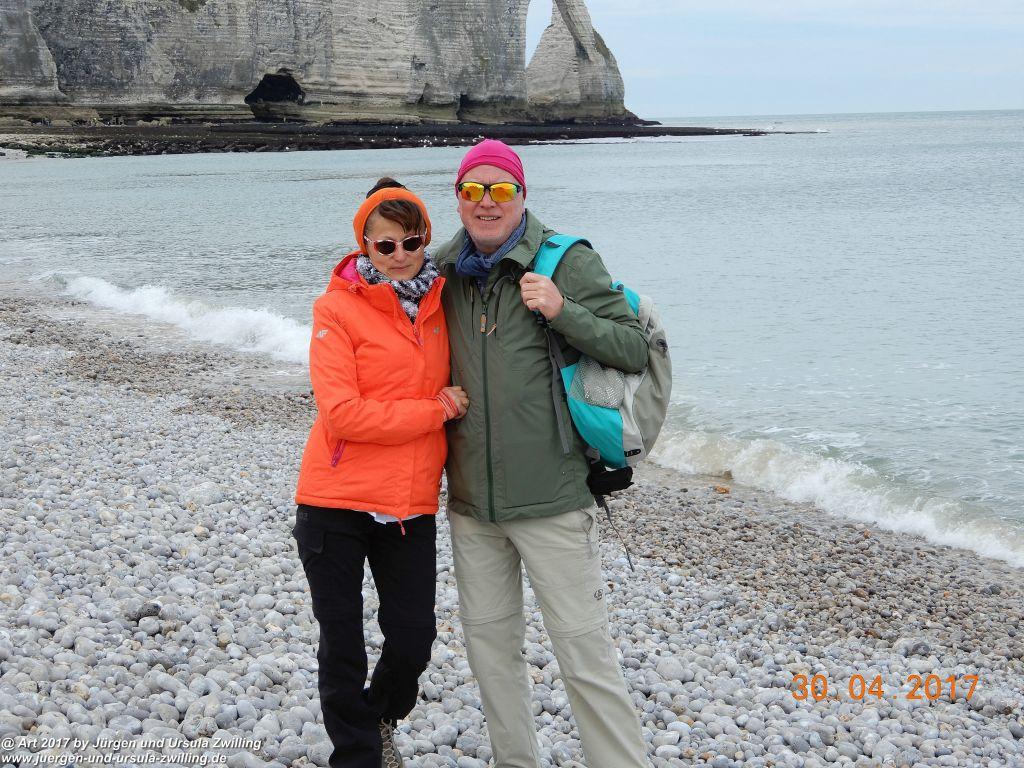 Philosophische Bildwanderung Porte d'Aval mit Valleuse d'Antifer (Étretat I) - Normandie - Frankreich