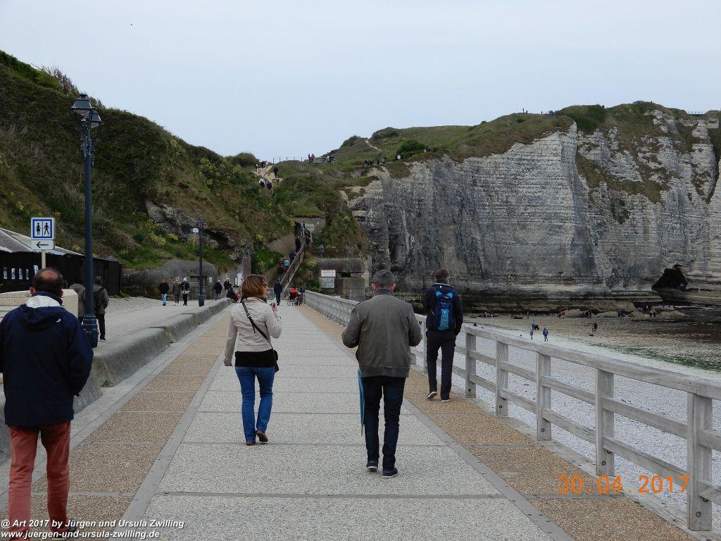Philosophische Bildwanderung Porte d'Aval mit Valleuse d'Antifer (Étretat I) - Normandie - Frankreich