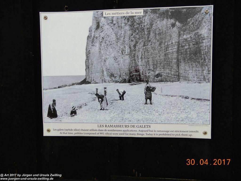 Philosophische Bildwanderung Porte d'Aval mit Valleuse d'Antifer (Étretat I) - Normandie - Frankreich