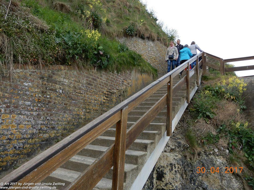 Philosophische Bildwanderung Porte d'Aval mit Valleuse d'Antifer (Étretat I) - Normandie - Frankreich