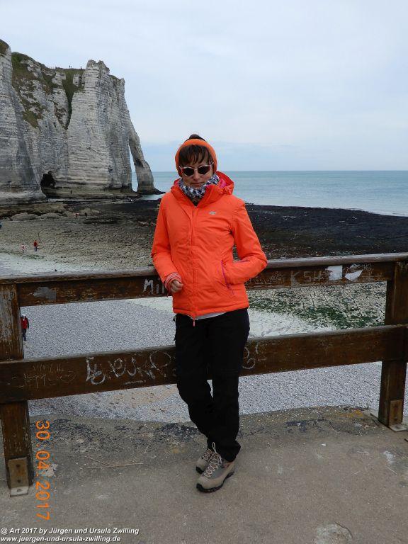 Philosophische Bildwanderung Porte d'Aval mit Valleuse d'Antifer (Étretat I) - Normandie - Frankreich