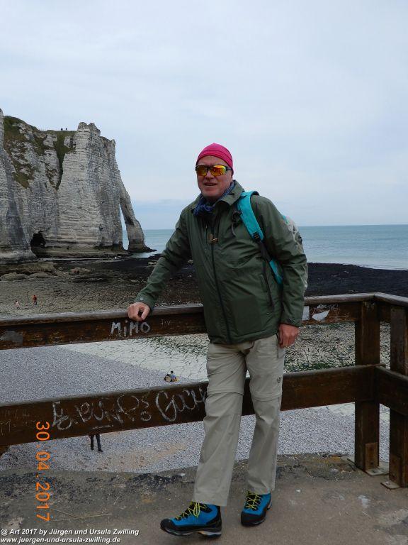 Philosophische Bildwanderung Porte d'Aval mit Valleuse d'Antifer (Étretat I) - Normandie - Frankreich