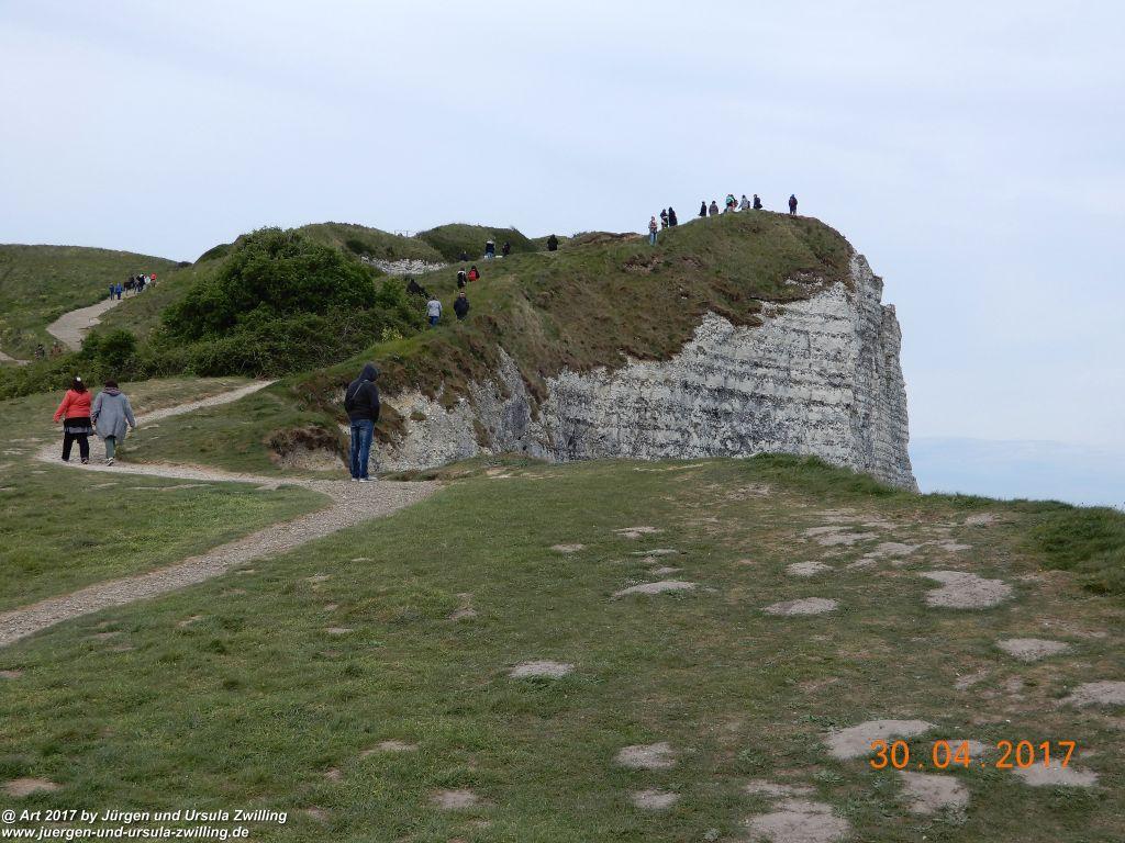 Philosophische Bildwanderung Porte d'Aval mit Valleuse d'Antifer (Étretat I) - Normandie - Frankreich