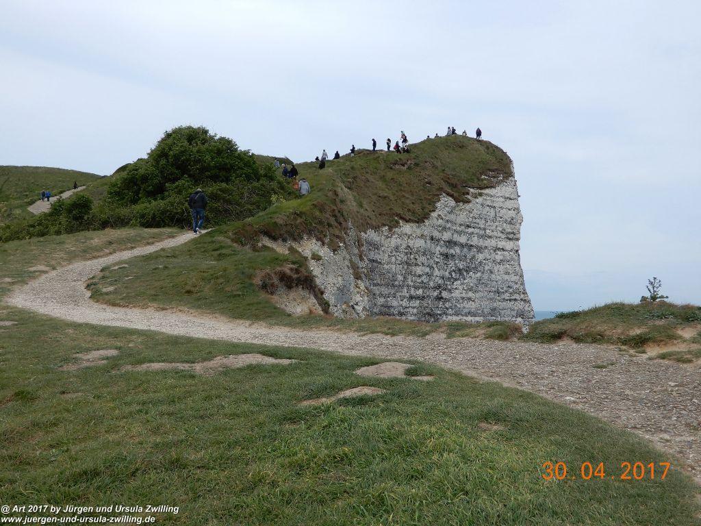 Philosophische Bildwanderung Porte d'Aval mit Valleuse d'Antifer (Étretat I) - Normandie - Frankreich
