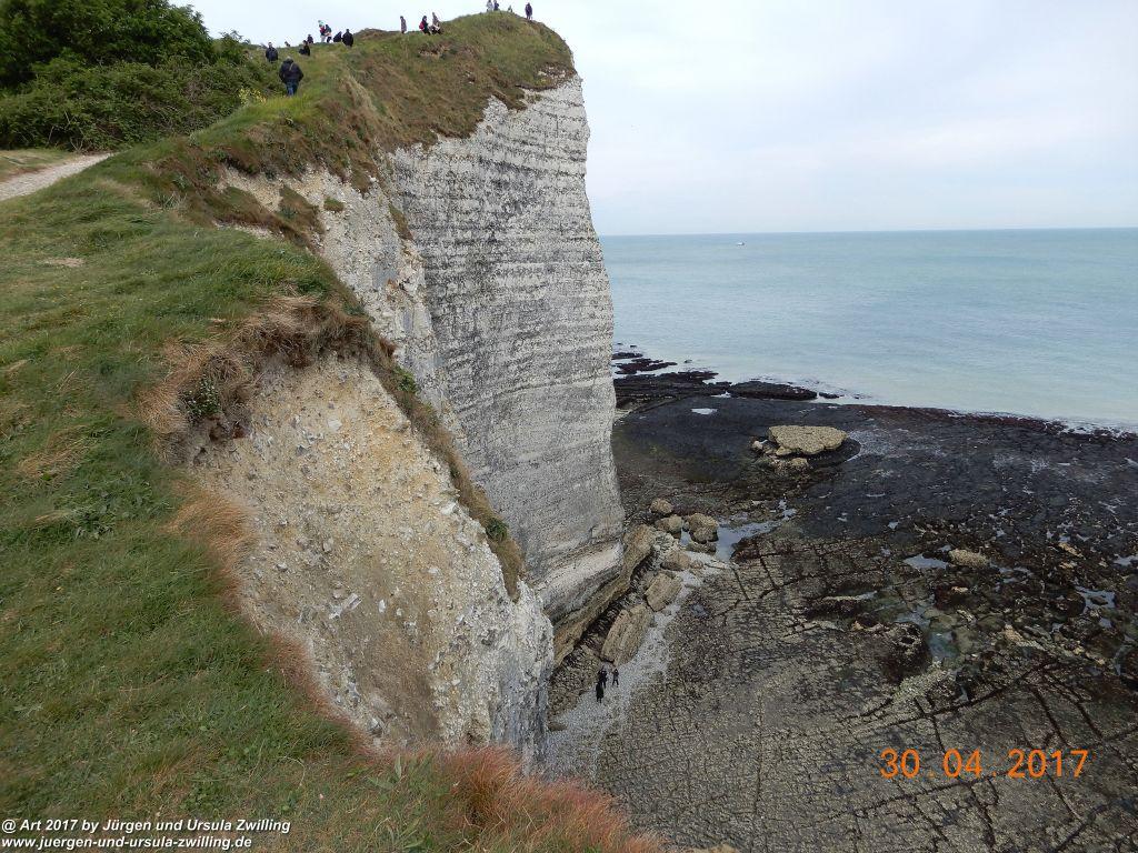 Philosophische Bildwanderung Porte d'Aval mit Valleuse d'Antifer (Étretat I) - Normandie - Frankreich