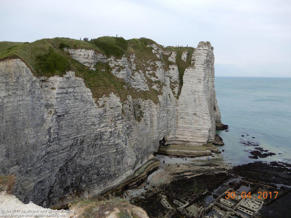 Philosophische Bildwanderung Porte d'Aval mit Valleuse d'Antifer (Étretat I) - Normandie - Frankreich