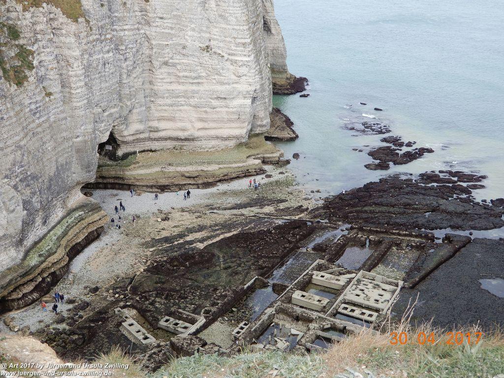 Philosophische Bildwanderung Porte d'Aval mit Valleuse d'Antifer (Étretat I) - Normandie - Frankreich