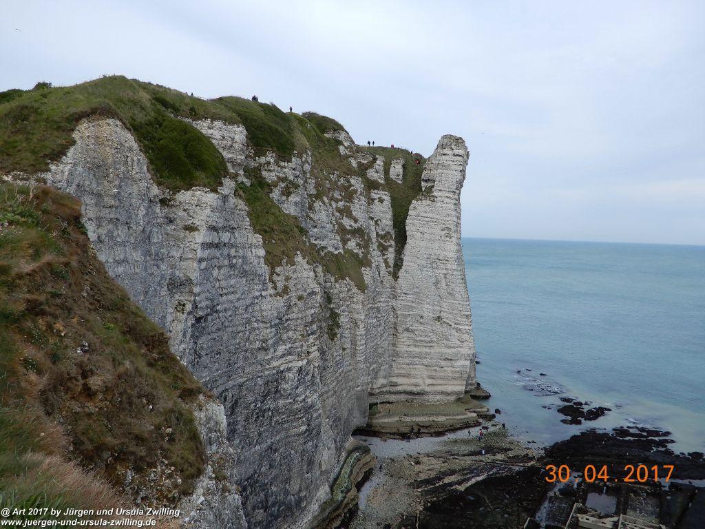 Philosophische Bildwanderung Porte d'Aval mit Valleuse d'Antifer (Étretat I) - Normandie - Frankreich