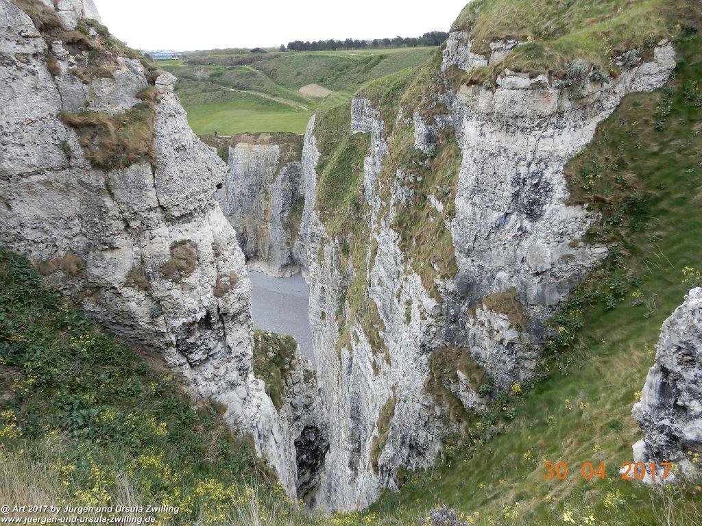 Philosophische Bildwanderung Porte d'Aval mit Valleuse d'Antifer (Étretat I) - Normandie - Frankreich