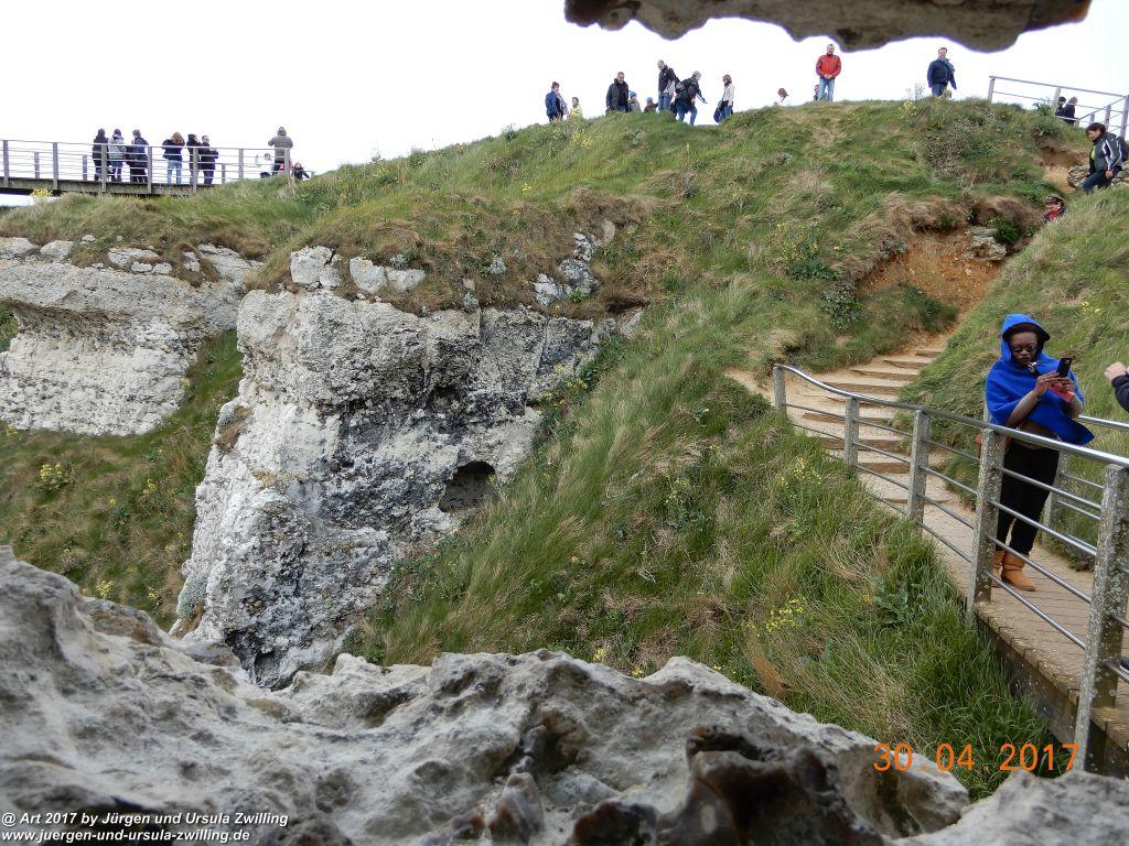 Philosophische Bildwanderung Porte d'Aval mit Valleuse d'Antifer (Étretat I) - Normandie - Frankreich