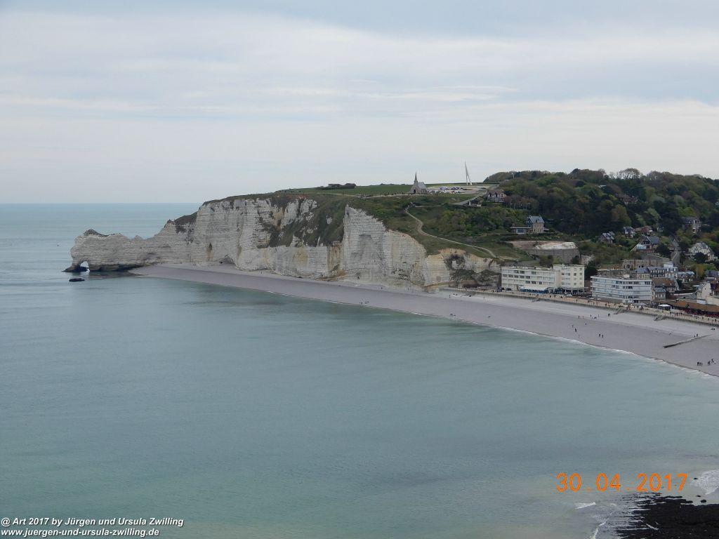 Philosophische Bildwanderung Porte d'Aval mit Valleuse d'Antifer (Étretat I) - Normandie - Frankreich