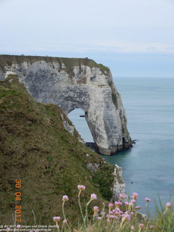 Philosophische Bildwanderung Porte d'Aval mit Valleuse d'Antifer (Étretat I) - Normandie - Frankreich