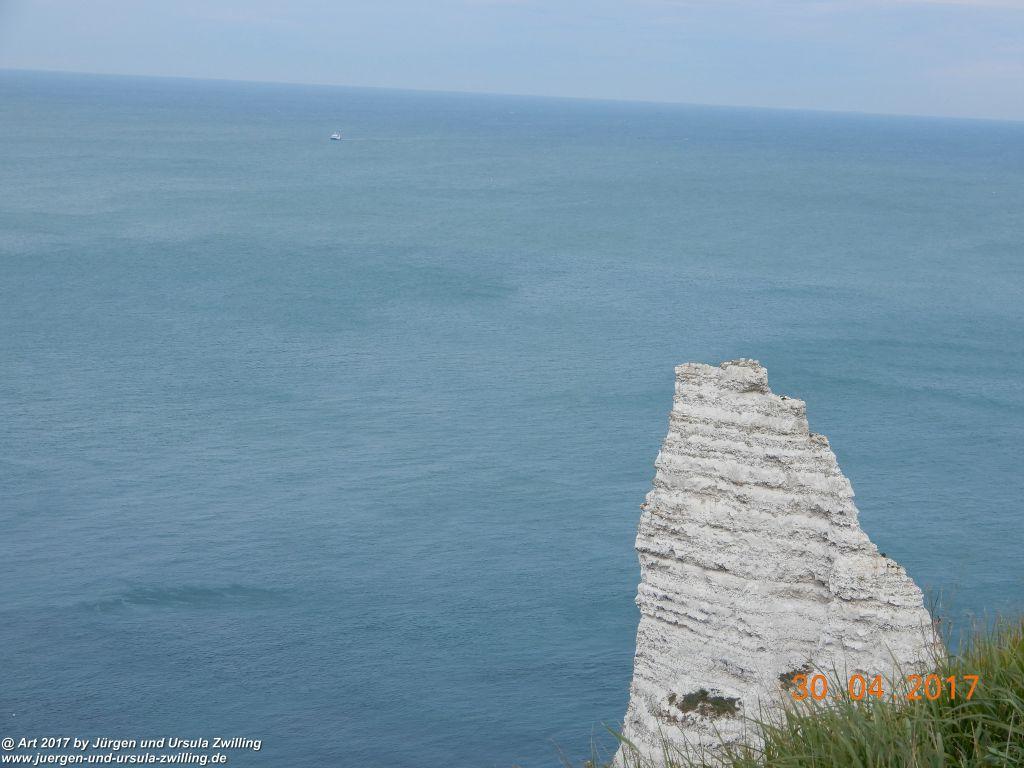 Philosophische Bildwanderung Porte d'Aval mit Valleuse d'Antifer (Étretat I) - Normandie - Frankreich