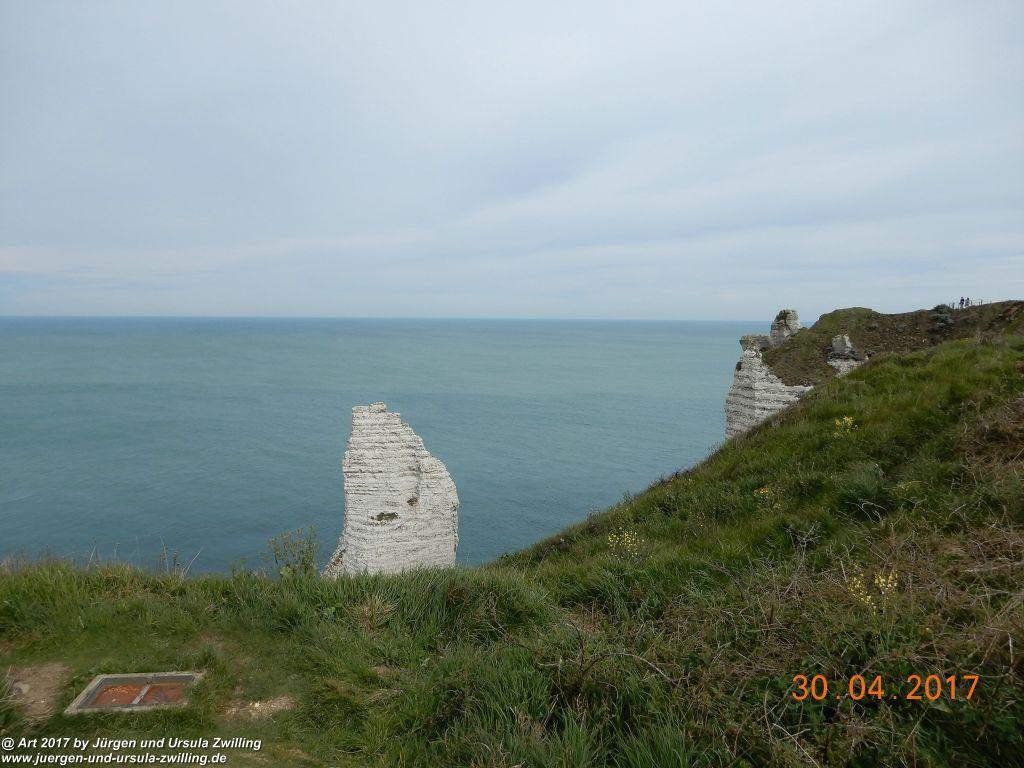 Philosophische Bildwanderung Porte d'Aval mit Valleuse d'Antifer (Étretat I) - Normandie - Frankreich