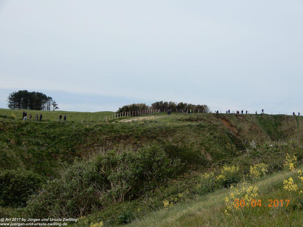 Philosophische Bildwanderung Porte d'Aval mit Valleuse d'Antifer (Étretat I) - Normandie - Frankreich