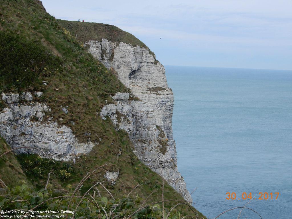 Philosophische Bildwanderung Porte d'Aval mit Valleuse d'Antifer (Étretat I) - Normandie - Frankreich
