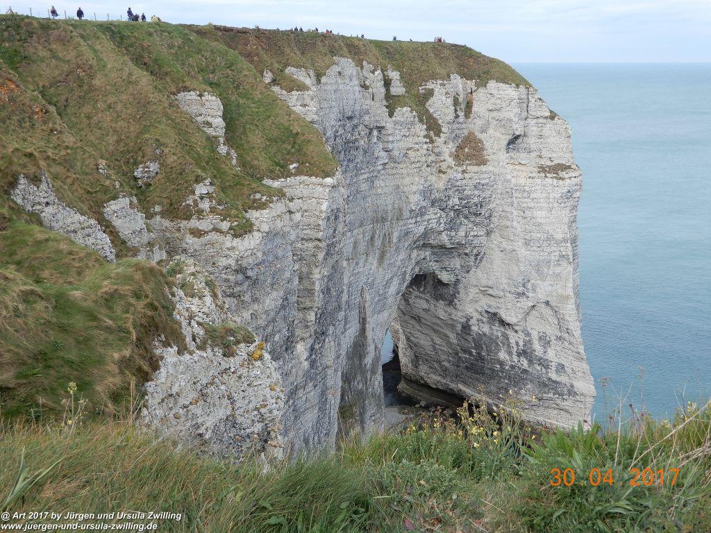 Philosophische Bildwanderung Porte d'Aval mit Valleuse d'Antifer (Étretat I) - Normandie - Frankreich