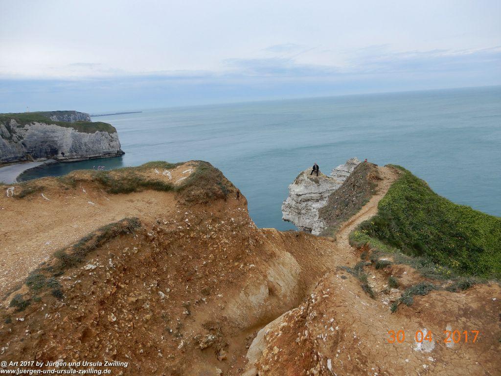 Philosophische Bildwanderung Porte d'Aval mit Valleuse d'Antifer (Étretat I) - Normandie - Frankreich