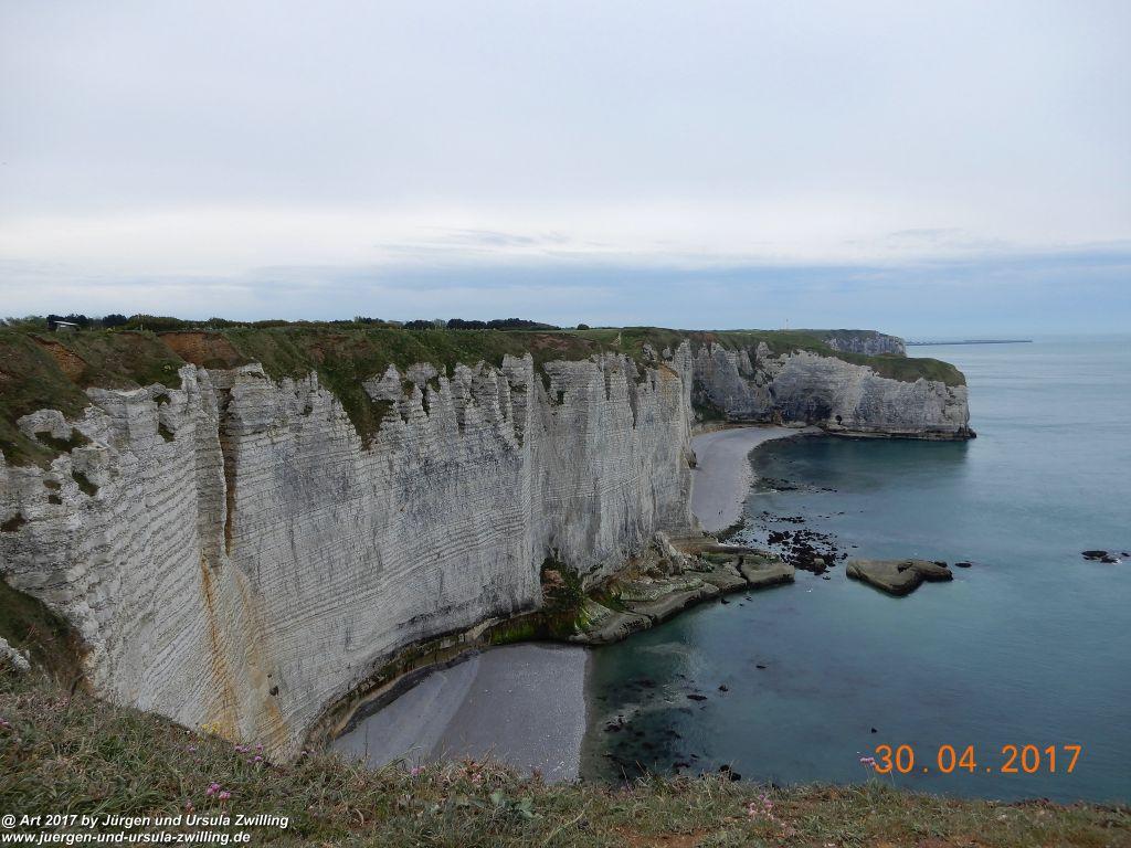 Philosophische Bildwanderung Porte d'Aval mit Valleuse d'Antifer (Étretat I) - Normandie - Frankreich