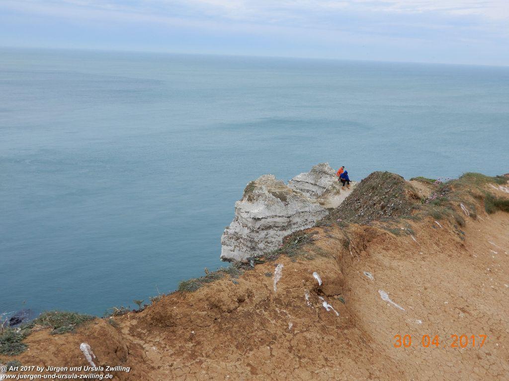 Philosophische Bildwanderung Porte d'Aval mit Valleuse d'Antifer (Étretat I) - Normandie - Frankreich
