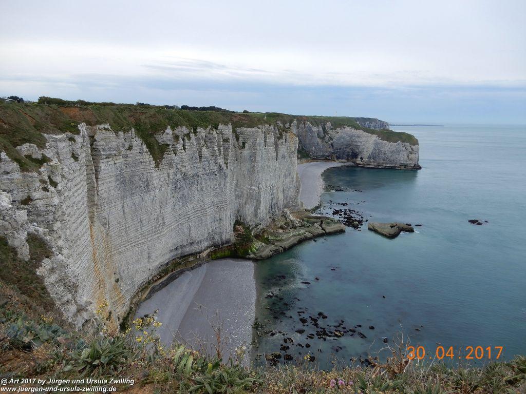 Philosophische Bildwanderung Porte d'Aval mit Valleuse d'Antifer (Étretat I) - Normandie - Frankreich