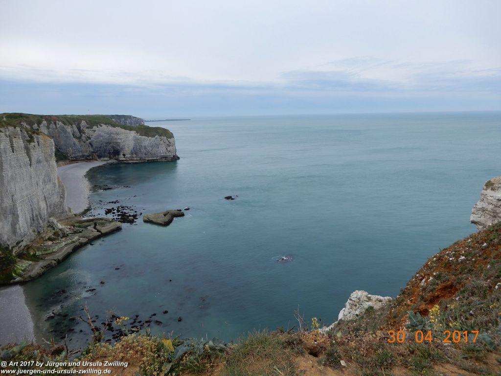 Philosophische Bildwanderung Porte d'Aval mit Valleuse d'Antifer (Étretat I) - Normandie - Frankreich