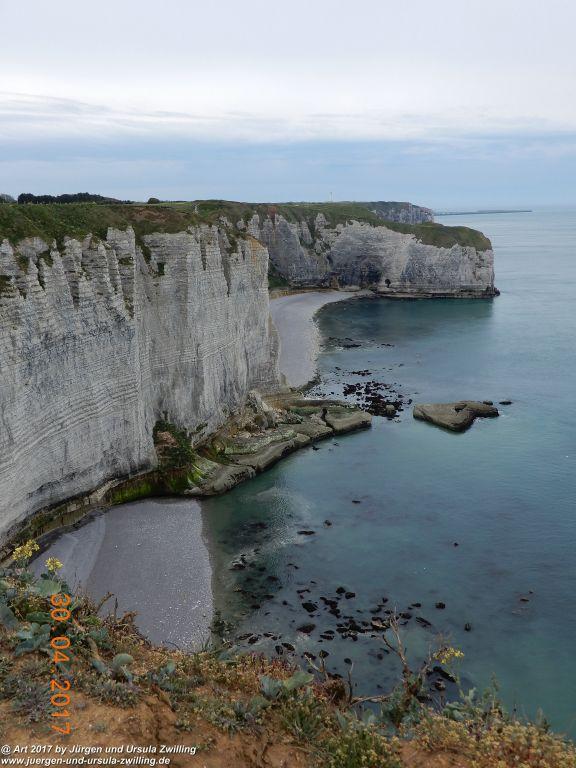 Philosophische Bildwanderung Porte d'Aval mit Valleuse d'Antifer (Étretat I) - Normandie - Frankreich