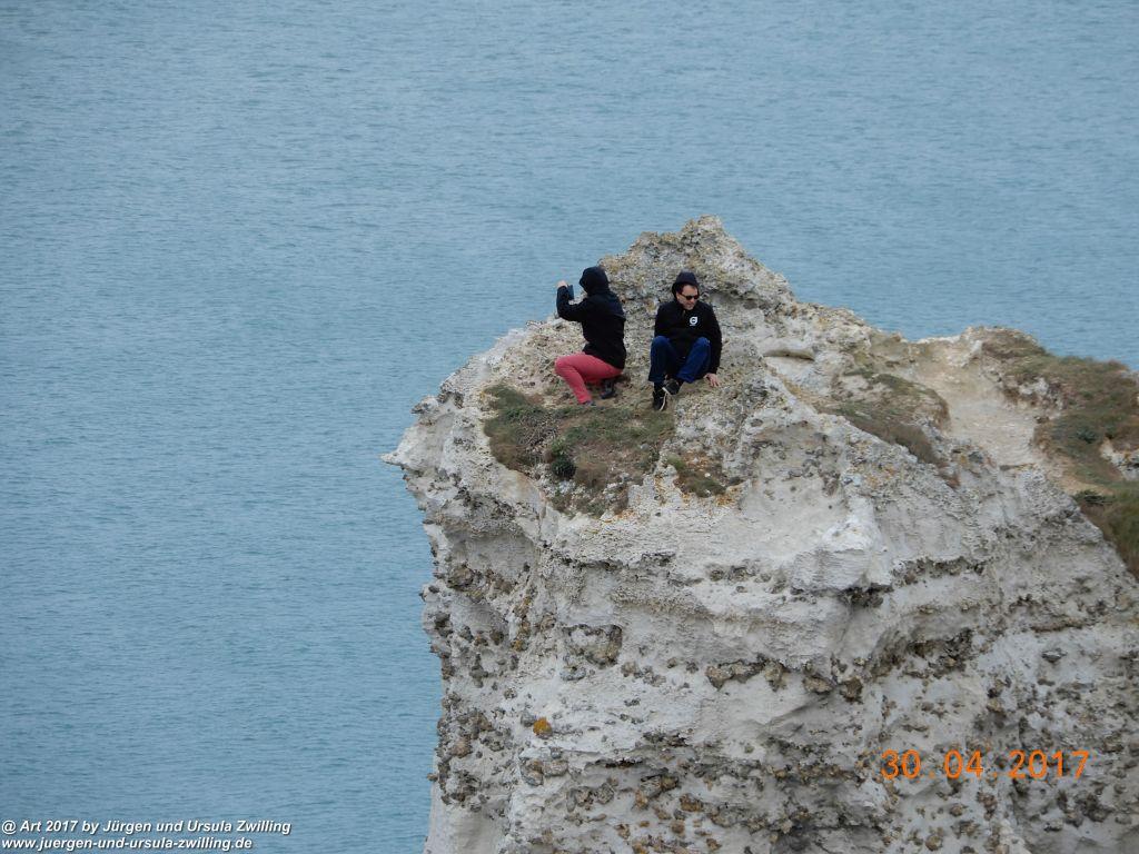 Philosophische Bildwanderung Porte d'Aval mit Valleuse d'Antifer (Étretat I) - Normandie - Frankreich