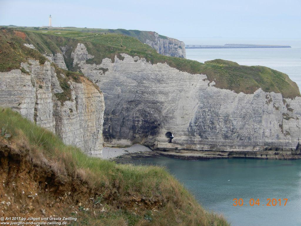 Philosophische Bildwanderung Porte d'Aval mit Valleuse d'Antifer (Étretat I) - Normandie - Frankreich