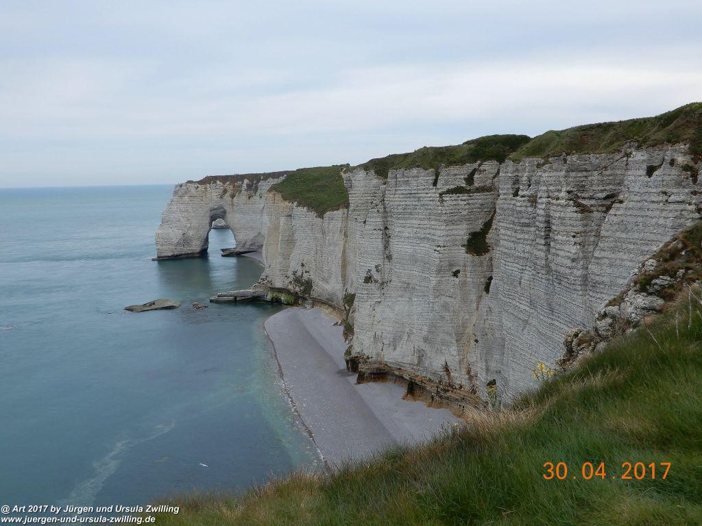 Philosophische Bildwanderung Porte d'Aval mit Valleuse d'Antifer (Étretat I) - Normandie - Frankreich