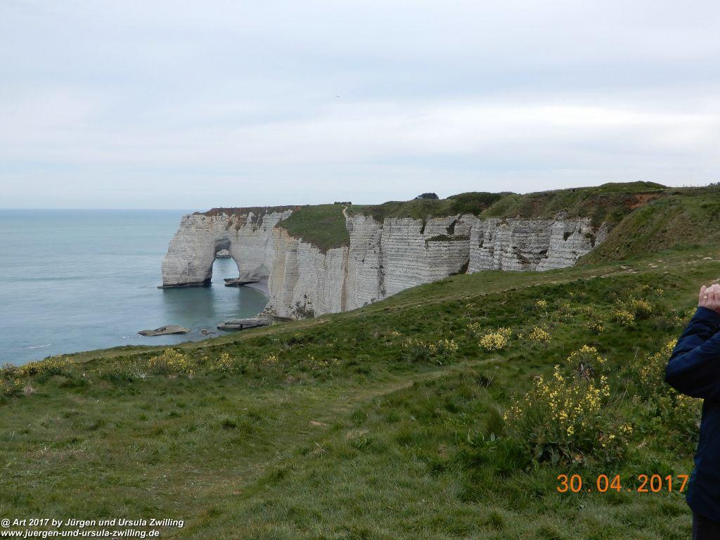 Philosophische Bildwanderung Porte d'Aval mit Valleuse d'Antifer (Étretat I) - Normandie - Frankreich