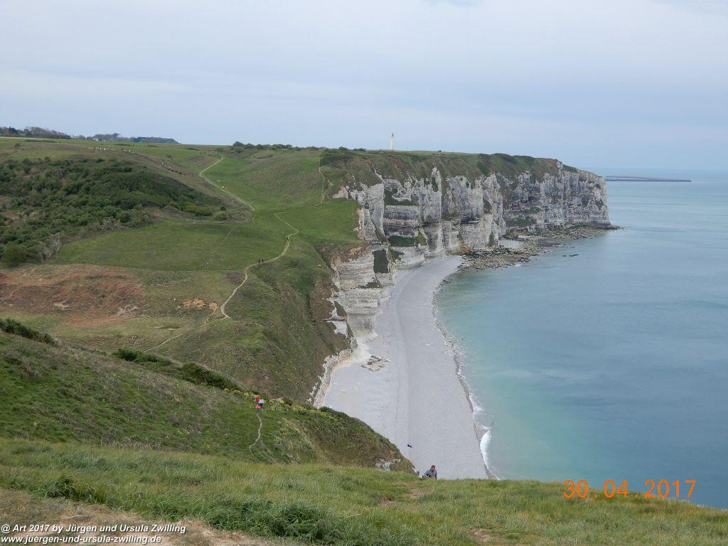 Philosophische Bildwanderung Porte d'Aval mit Valleuse d'Antifer (Étretat I) - Normandie - Frankreich