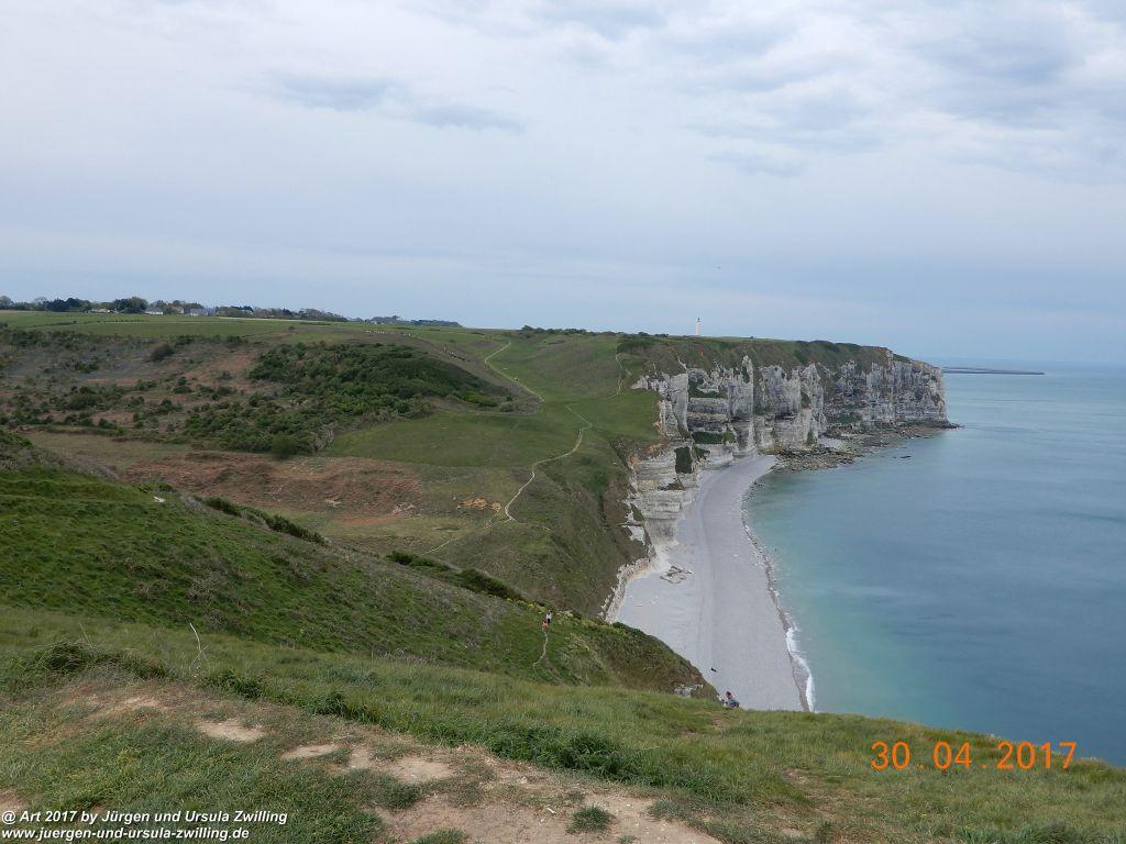 Philosophische Bildwanderung Porte d'Aval mit Valleuse d'Antifer (Étretat I) - Normandie - Frankreich