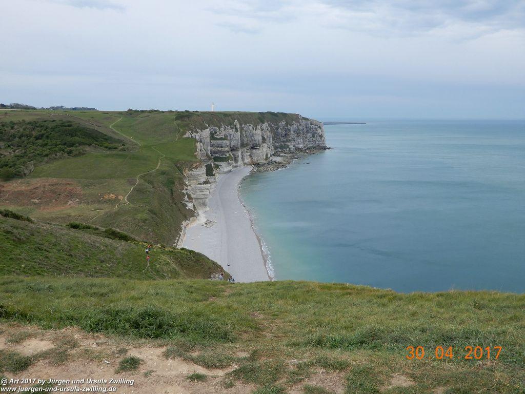 Philosophische Bildwanderung Porte d'Aval mit Valleuse d'Antifer (Étretat I) - Normandie - Frankreich