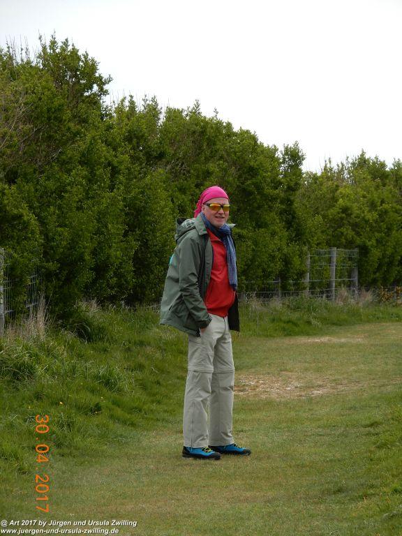 Philosophische Bildwanderung Porte d'Aval mit Valleuse d'Antifer (Étretat I) - Normandie - Frankreich