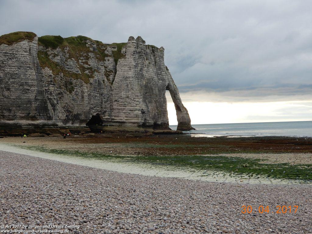 Philosophische Bildwanderung Porte d'Aval mit Valleuse d'Antifer (Étretat I) - Normandie - Frankreich