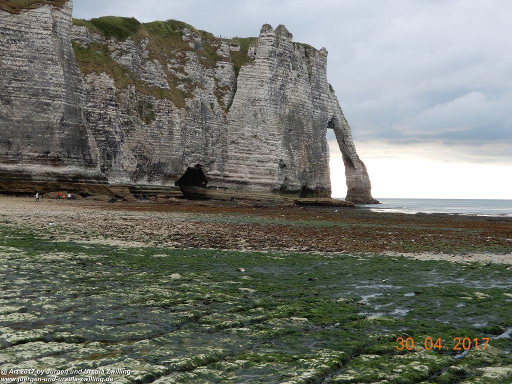 Philosophische Bildwanderung Porte d'Aval mit Valleuse d'Antifer (Étretat I) - Normandie - Frankreich