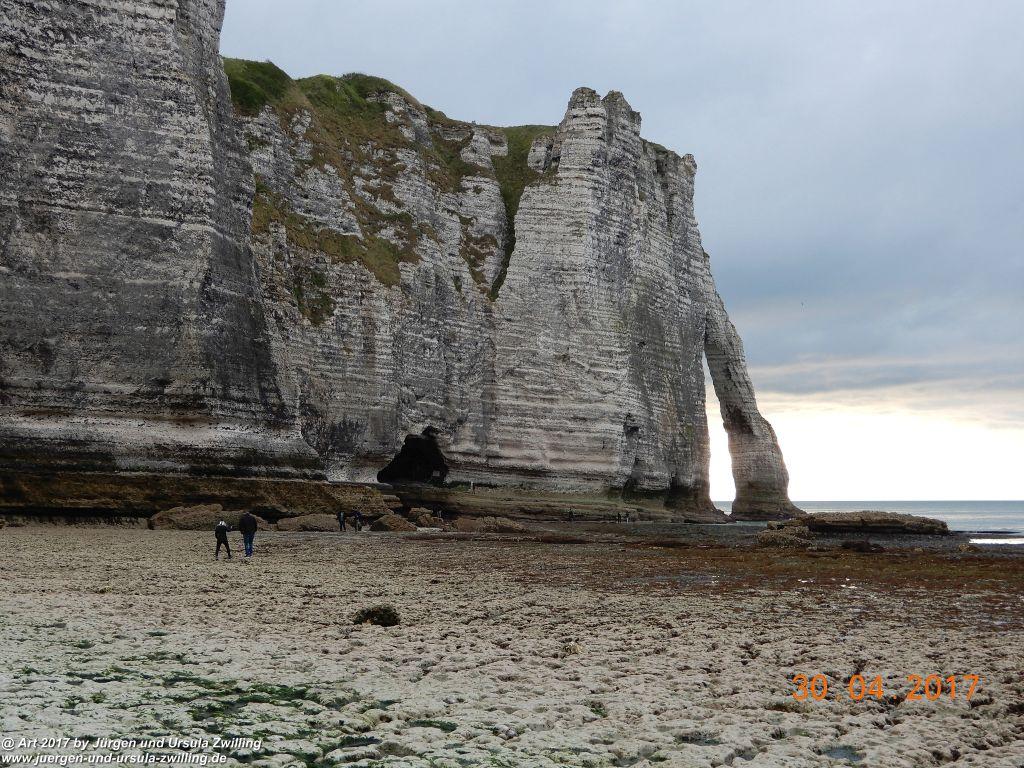 Philosophische Bildwanderung Porte d'Aval mit Valleuse d'Antifer (Étretat I) - Normandie - Frankreich