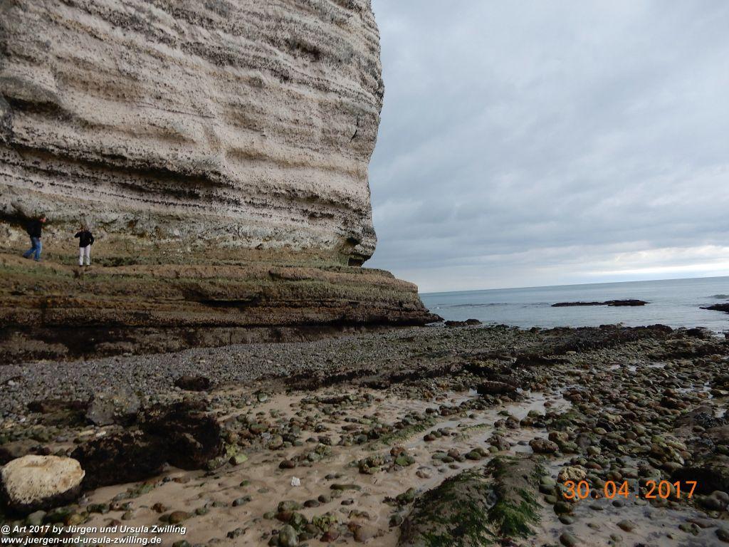 Philosophische Bildwanderung Porte d'Aval mit Valleuse d'Antifer (Étretat I) - Normandie - Frankreich