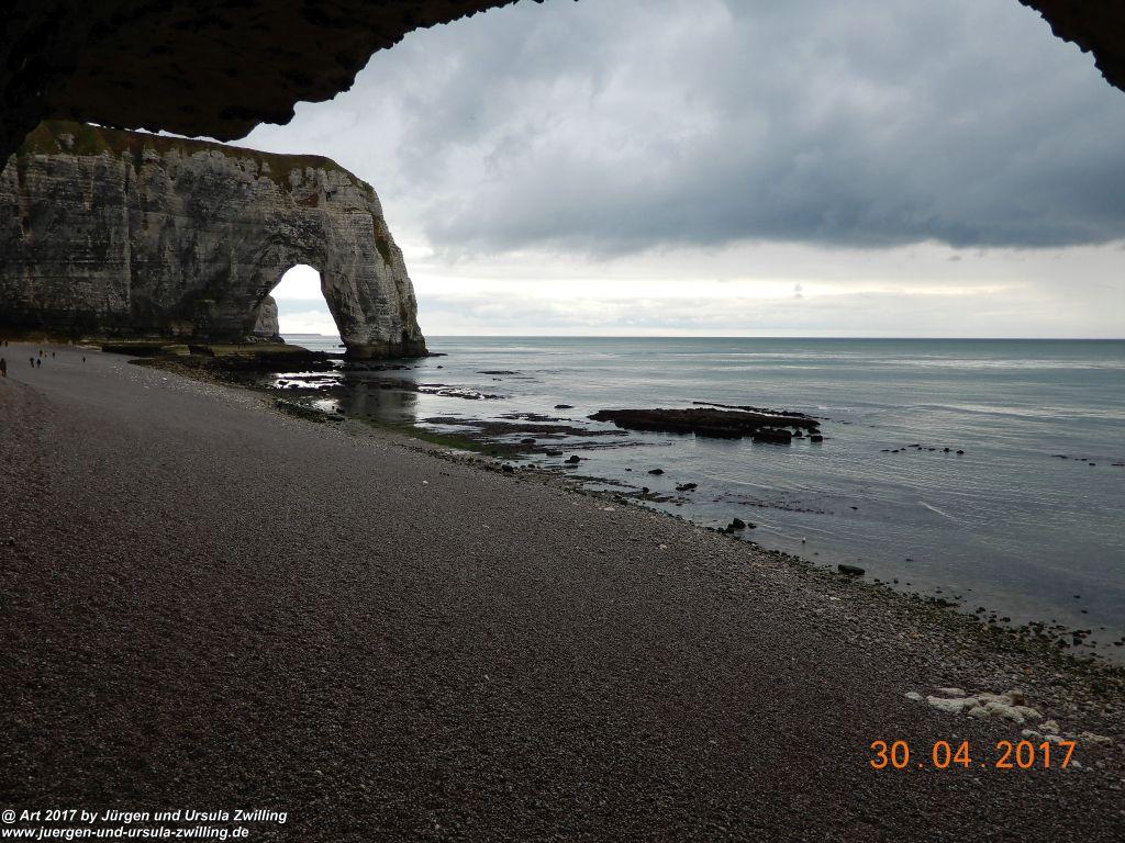 Philosophische Bildwanderung Porte d'Aval mit Valleuse d'Antifer (Étretat I) - Normandie - Frankreich
