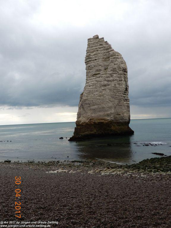 Philosophische Bildwanderung Porte d'Aval mit Valleuse d'Antifer (Étretat I) - Normandie - Frankreich