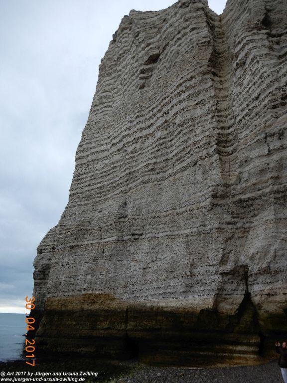 Philosophische Bildwanderung Porte d'Aval mit Valleuse d'Antifer (Étretat I) - Normandie - Frankreich