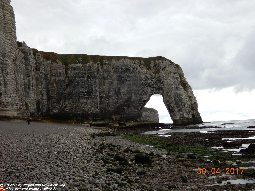 Philosophische Bildwanderung Porte d'Aval mit Valleuse d'Antifer (Étretat I) - Normandie - Frankreich
