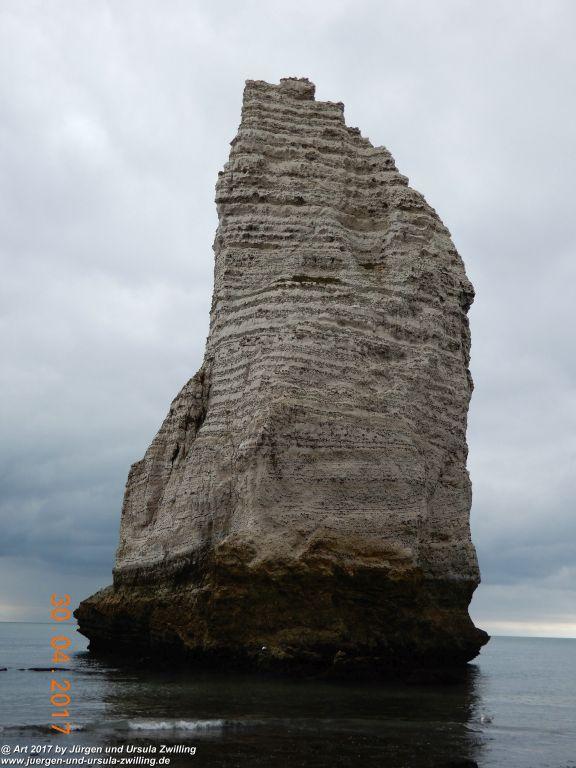 Philosophische Bildwanderung Porte d'Aval mit Valleuse d'Antifer (Étretat I) - Normandie - Frankreich
