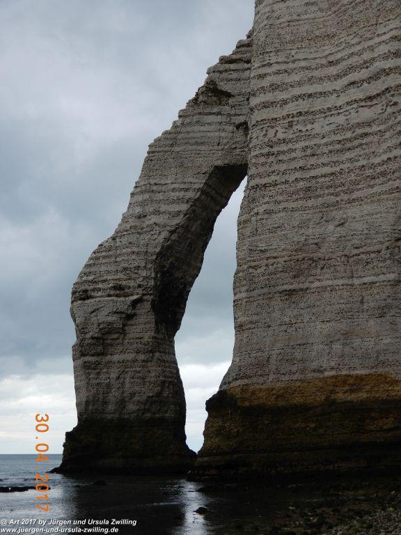 Philosophische Bildwanderung Porte d'Aval mit Valleuse d'Antifer (Étretat I) - Normandie - Frankreich