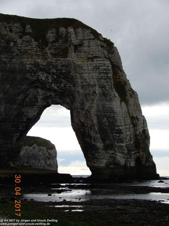 Philosophische Bildwanderung Porte d'Aval mit Valleuse d'Antifer (Étretat I) - Normandie - Frankreich