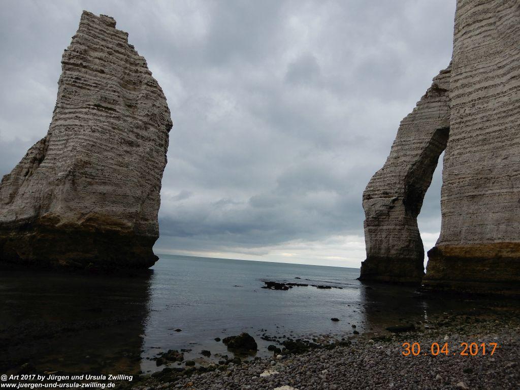 Philosophische Bildwanderung Porte d'Aval mit Valleuse d'Antifer (Étretat I) - Normandie - Frankreich