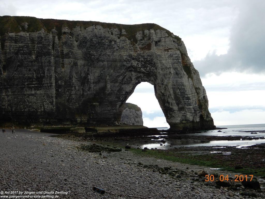 Philosophische Bildwanderung Porte d'Aval mit Valleuse d'Antifer (Étretat I) - Normandie - Frankreich