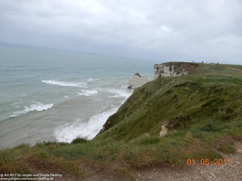 Philosophische Bildwanderung Porte d' Amont mit Fonds d'Étigue (Etretat II) - Normandie - Frankreich