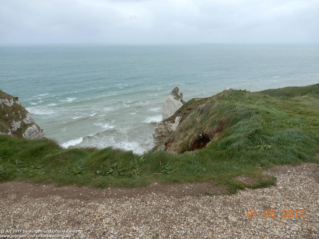 Philosophische Bildwanderung Porte d' Amont mit Fonds d'Étigue (Etretat II) - Normandie - Frankreich